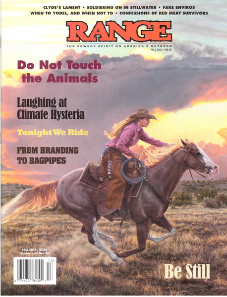 Range Magazine Features "Glorious Freedom"-Fall 2021