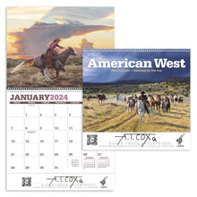 Load image into Gallery viewer, NEW 2024 SMALL CALENDAR-11”X19” open (11”X10” closed)
