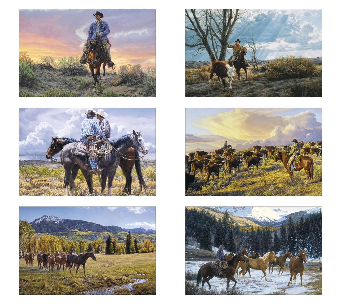 NEW 2026 LARGE AMERICAN WEST CALENDAR