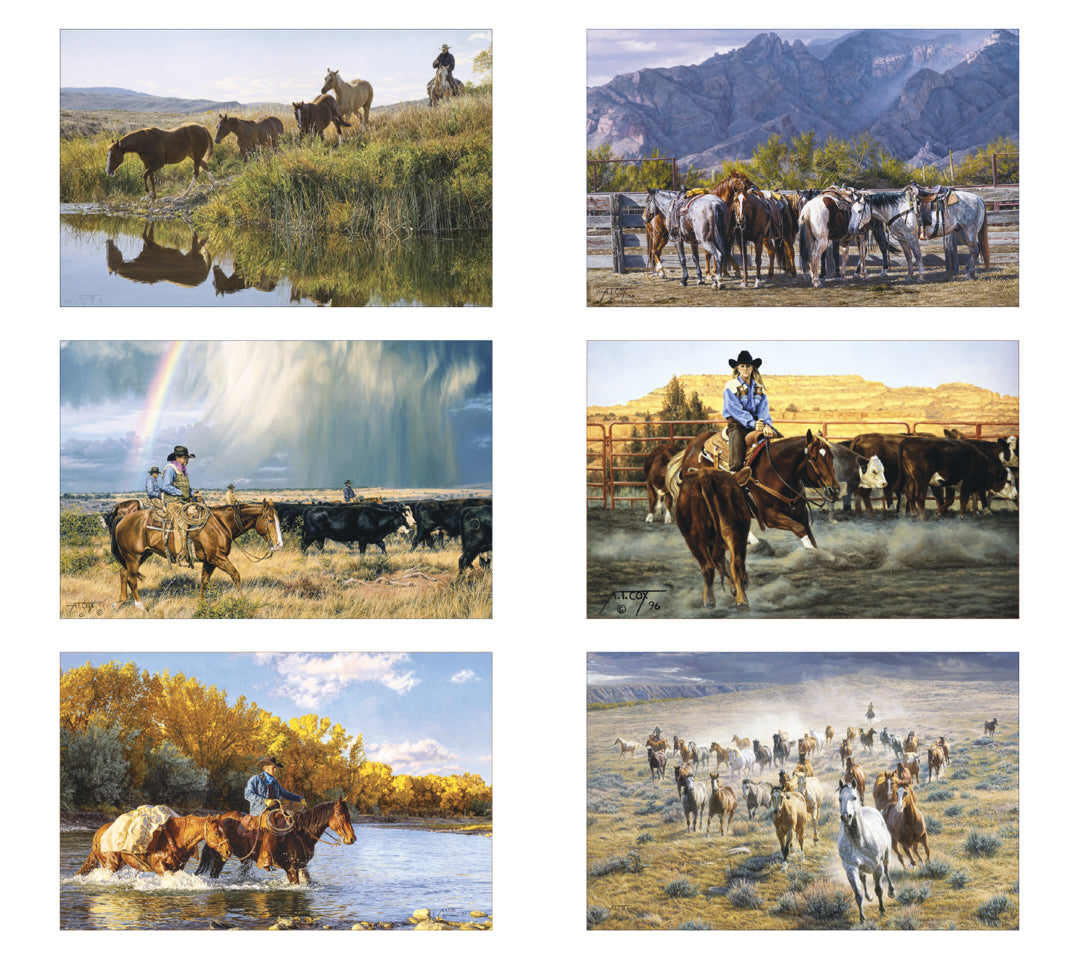 NEW 2027 LARGE AMERICAN WEST CALENDAR