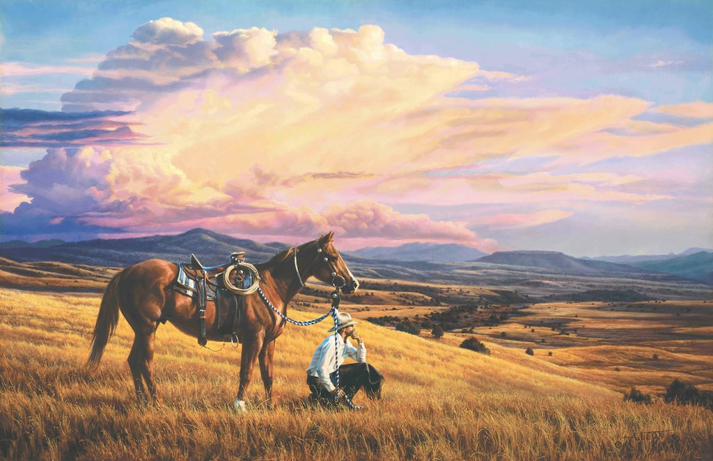 Tim Cox Fine Art | Western Paintings | Cowboy Horse Paintings
